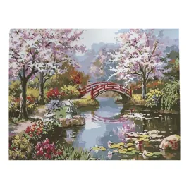 malowanie-po-numerach-obrazy-do-malowania-pejzaz-wiosenny-park-50x40-cm