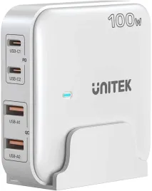 unitek-p1229awh01-eu-ladowarka-biurkowa-gan-100w-2xusb-a-2xusb-c