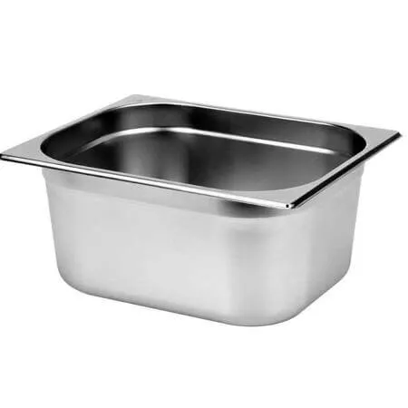 Pojemnik Gastronomiczny GN 1/2 Stal Nierdzewna 150 mm 9,5 L Szron ECO