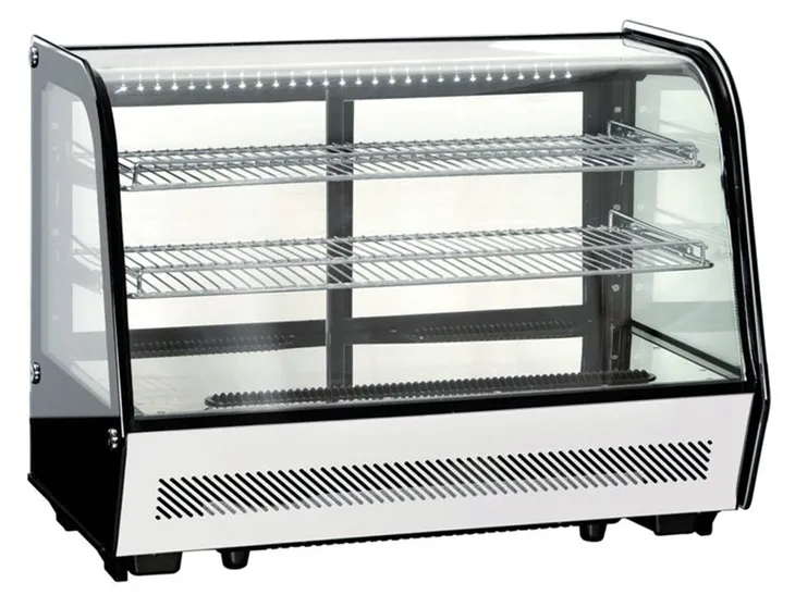 Witryna ekspozycyjna chłodnicza 160 L, 880x570x686 mm Szron RTW-160L