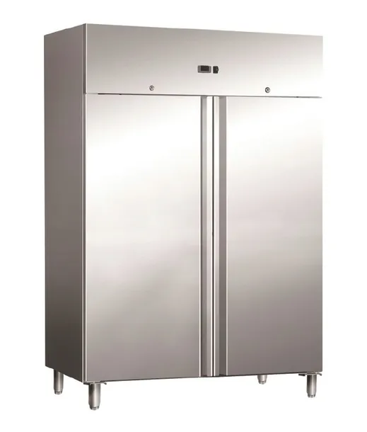 Szafa chłodnicza nierdzewna 2-Drzwiowa 1400l 1480x830x2010 Szron GNH1410TN