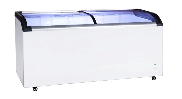 Zamrażarka skrzyniowa przeszklona 355L Szron SD-420Q