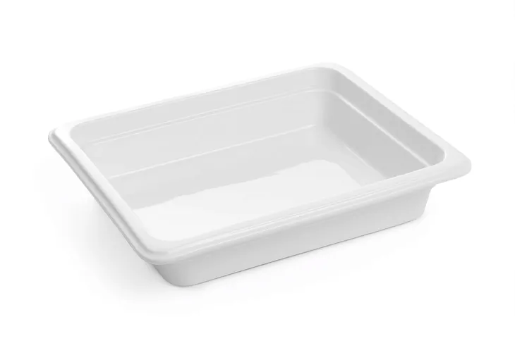 Pojemnik z porcelany GN 1/2 65mm Szron GN PC 12065
