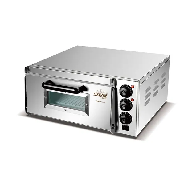 Elektryczny piec do pizzy 1-komorowy szamot 2000 W Szron WHPO1ST