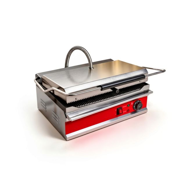 Grill kontaktowy Panini XL 55 x 47 x 27cm ryflowane płyty 3.5kW TCG-665