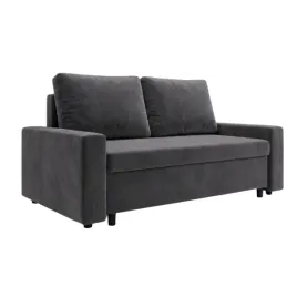 kanapa-2-osobowa-ciemno-szara-velvet-163cm-rozkladana-z-funkcja-spania-sofa