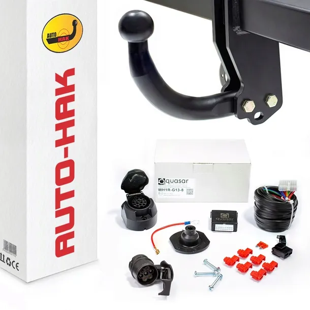 Hak holowniczy JEEP COMPASS 2006-2016 +MODUŁ 13pin+ADAPTER GRATIS 13/7