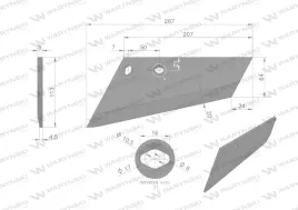 lemiesz-agregatu-podorywkowego-lewy-240mm-2-otwory-925371-gruber-typ-brodni