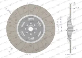 tarcza-sprzegla-case-warynski-3058405r93w