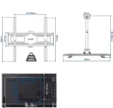 uchwyt-scienny-bontec-27-55-vesa-pelen-ruchu