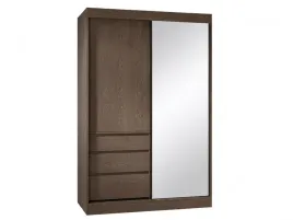 szafa-dwudrzwiowa-140-cm-z-szufladami-lustro-baltic-strom-ha140