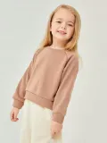 ec43105-shein-basic-gladka-bezowa-bluza-dziecieca-98-marka-shein