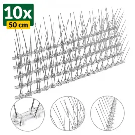 10x-kolce-na-ptaki-golebie-nierdzewne-kolce-przeciw-ptakom-dach-balkon-50cm