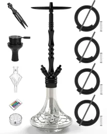 fajka-wodna-shisha-xxl-aluminiowa-4-weze-z-oswietleniem-led