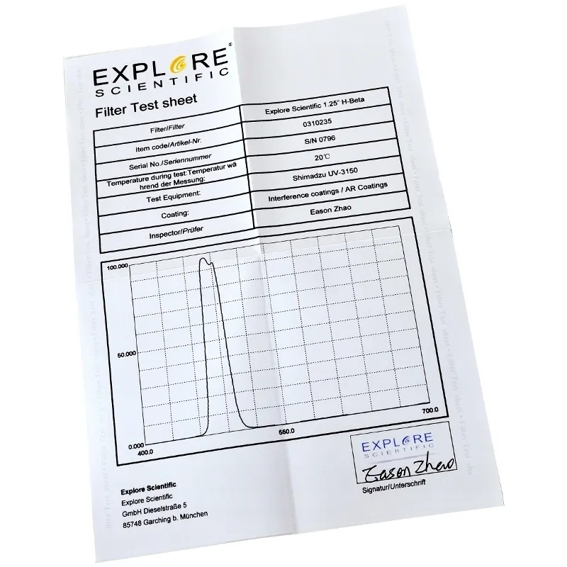 filtr-mglawicowy-125-h-beta-explore-scientific-stan-nowy