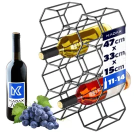 stojak-na-wino-47x33cm-14-butelek-regal-barek-polka-alkohol-metalowy-czarny