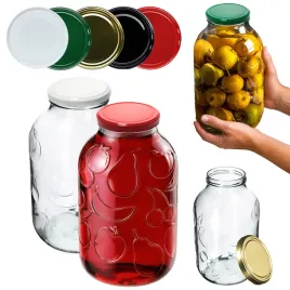 2szt-sloik-5-l-sloiki-na-miod-przetwory-sloj-szklany-5000ml-wieczka-fi-100