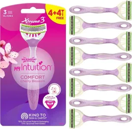 8x-maszynka-wilkinson-xtreme-3-my-intuition-comfort-cherry-maszynki-damskie