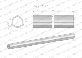 rura-trojkatna-wewnetrzna-seria-2r-rura-zewnetrzna-seria-1r-do-walu-przegu