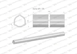 rura-zewnetrzna-seria-6r-i-7r-do-walu-910-przegubowo-teleskopowego-54x4-mm