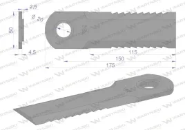 noz-obrotowy-sieczkarnia-175x50x4-5mm-otwor-20-z-tuleja-zastosowanie-199476