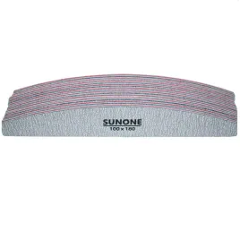 sunone-pilnik-do-paznokci-lodka-100-180-szary-10-sztuk-1-opakowanie