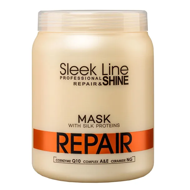 Stapiz Sleek Line - Repair Maska do Włosów Zniszczonych 1000 ml