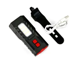 lampa-rowerowa-led-przednia-zdwojona-z-powerbankiem-4000-mah-i-funkcja-red
