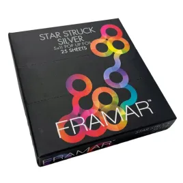framar-folia-w-paskach-star-struck-silver-25-sztuk