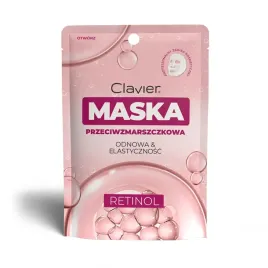 clavier-maska-przeciwzmarszczkowa-na-twarz-retinol