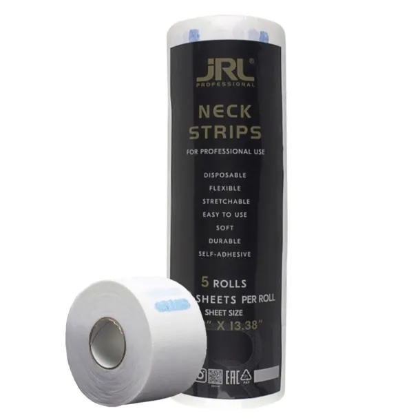 JRL Kołnierzyki ochronne NECK STRIPS Białe 500 sztuk