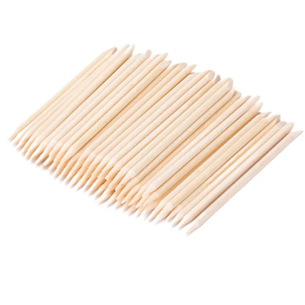 Patyczki drewniane do skórek 11cm 100szt NAIL4U
