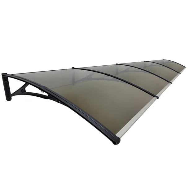 Daszek Nad Drzwi Wejściowe 500x120 Zadaszenie PC Lity Aluminium Markiza