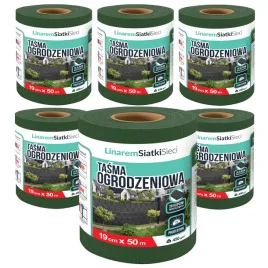 tasma-ogrodzeniowa-19cmx50m-uv-oslona-na-ogrodzenia-zielona-zestaw-6szt