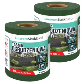 tasma-ogrodzeniowa-19cmx50m-uv-oslona-na-ogrodzenia-zielona-zestaw-2szt