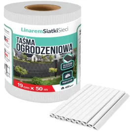 tasma-ogrodzeniowa-19cmx50m-uv-oslona-na-ogrodzenia-bialy-zestaw-2szt