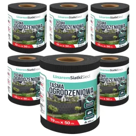 tasma-ogrodzeniowa-19cmx50m-uv-oslona-na-ogrodzenia-czarna-zestaw-6szt
