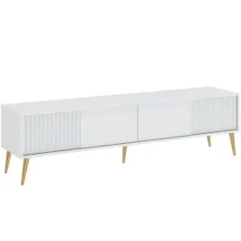 szafka-rtv-dwie-klapy-do-salonu-180-cm-bialy-mat-zlote-nogi-molto