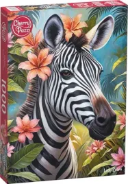 cherrypazi-puzzle-lady-zebra-1000-elementow