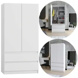 szafa-biala-garderoba-duza-na-ubrania-otwierana-szuflady-nowoczesna-90cm
