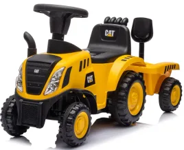 traktor-jezdzik-dla-dziecka-z-przyczepka-klakson-efekty-dzwiekowe-cat-zolty