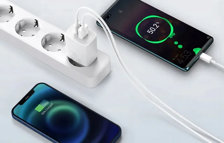 szybka-ladowarka-usb-usb-c-20w-pd-quick-charge-bialy-ccsupp-e02-baseus-certyfikat-ce