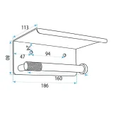 uchwyt-na-papier-rea-material-wykonania-metal