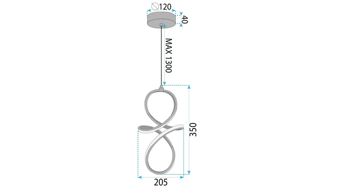 toolight-lampa-lhj091-1cp-gold