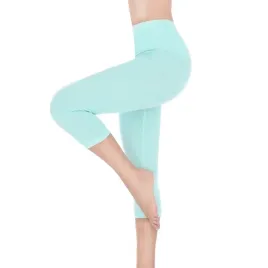 legginsy-damskie-3-4-z-wysokim-stanem-getry-panelem-rybaczki-mietowe-l