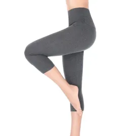 legginsy-damskie-3-4-z-wysokim-stanem-getry-z-panelem-rybaczki-grafit-xxxl