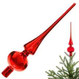 szklany-czubek-na-choinke-szpic-choinkowy-czerwony-polysk-26-cm