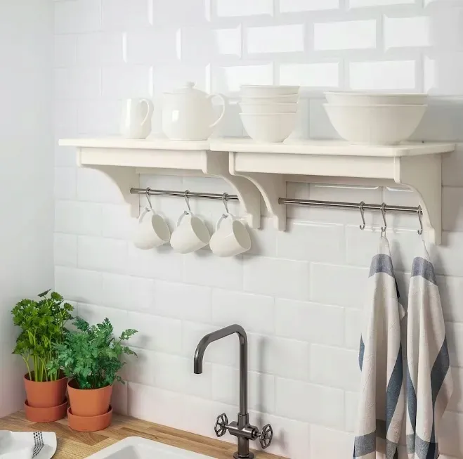 ikea-tornviken-polka-scienna-kremowy-50-cm