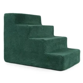 schody-schodki-dla-psa-kota-40-cm-podest-zielony