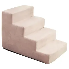 schody-schodki-dla-psa-kota-40-cm-podest-rozowy
